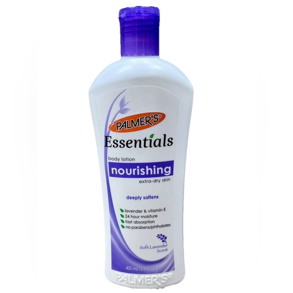 Palmers Essentials Nourishing Body Lotion Extra Dry Skin Soft Lavender 13.5fl oz